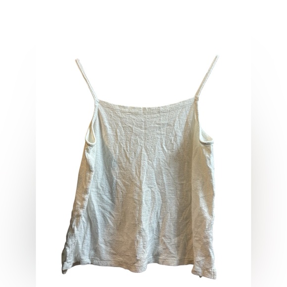 Madewell Apron Tank in Bright Ivory Size large - Picture 6 of 7